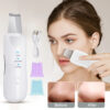 Ultrasonic Skin Scrubber Deep Face Cleaning Machine Peeling Shovel Facial Pore Cleaner Face Skin Scrubber Lift Beauty Instrument Ultrasonic Facial Scrubber Pore Blackhead Remover Spatula Deep Skin Spa - Image 2
