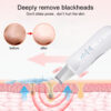 Ultrasonic Skin Scrubber Deep Face Cleaning Machine Peeling Shovel Facial Pore Cleaner Face Skin Scrubber Lift Beauty Instrument Ultrasonic Facial Scrubber Pore Blackhead Remover Spatula Deep Skin Spa - Image 4