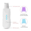 Ultrasonic Skin Scrubber Deep Face Cleaning Machine Peeling Shovel Facial Pore Cleaner Face Skin Scrubber Lift Beauty Instrument Ultrasonic Facial Scrubber Pore Blackhead Remover Spatula Deep Skin Spa - Image 9