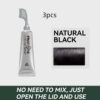 Hair Dye White Hair, Pregnant Women Use A Black Hair Color Cream - Image 7