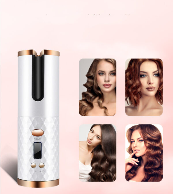 Rechargeable Automatic Hair Curler Women Portable Hair Curling Iron - Image 3