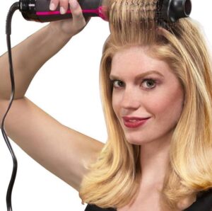 One-Step Electric Hair Dryer Comb Multifunctional Comb Straightener Hair Curling - Image 6