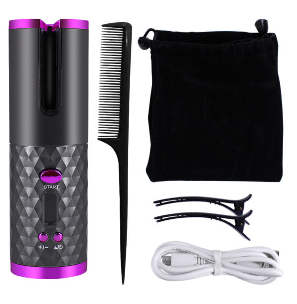 Rechargeable Automatic Hair Curler Women Portable Hair Curling Iron - Image 5