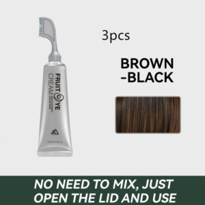 Hair Dye White Hair, Pregnant Women Use A Black Hair Color Cream - Image 8
