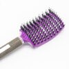 Hairbrush Anti Klit Brushy Haarborstel Women Detangler Hair Brush Bristle Nylon Scalp Massage  Teaser Hair Brush Comb - Image 4