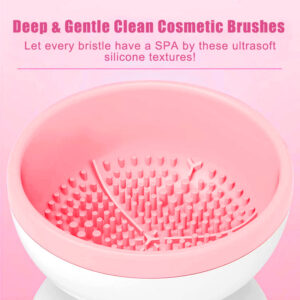 Portable USB Makeup Brush Cleaner Machine Electric Cosmetic Brush Cleaning Washing Tools Automatic Clean Makeup Brushes - Image 3