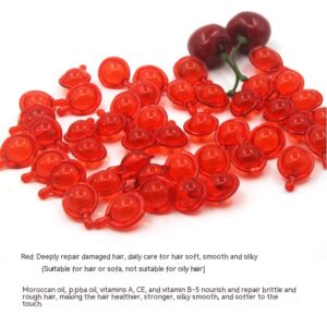 Morocco Hair Care Essential Oil Capsules Anti-frizz Hair Mask Soft - Image 5