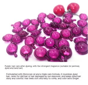 Morocco Hair Care Essential Oil Capsules Anti-frizz Hair Mask Soft - Image 4