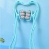 Multifunctional Manual Six-wheel Neck Massager Massage Relieve Roller Massage Tool - Image 4