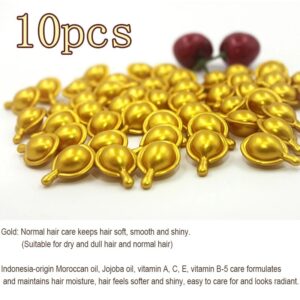 Morocco Hair Care Essential Oil Capsules Anti-frizz Hair Mask Soft - Image 9