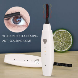 Electric Heated Eyelash Curler USB Rechargeable Eyelashes Curler Quick Heating Natural Eyelash Curler Long Lasting Makeup Tools - Image 3