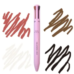 Four-in-one Cosmetic Brush Four-color Highlight Lip Liner Eyeliner Eyebrow Pencil - Image 2