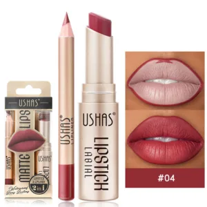 Matte Stain-free Cup Long Lasting Waterproof Nude Lipstick - Image 8