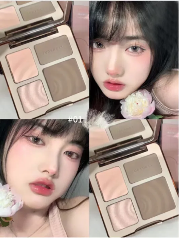Highlight Contouring All-in-one Plate Matte Brighten Shadow Brighten Schoolgirl - Image 5