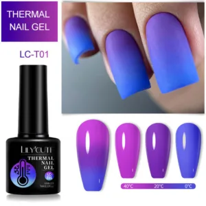 Color Changing Thermal Gel Nail Polish Winter - Image 3