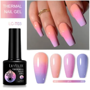 Color Changing Thermal Gel Nail Polish Winter - Image 5