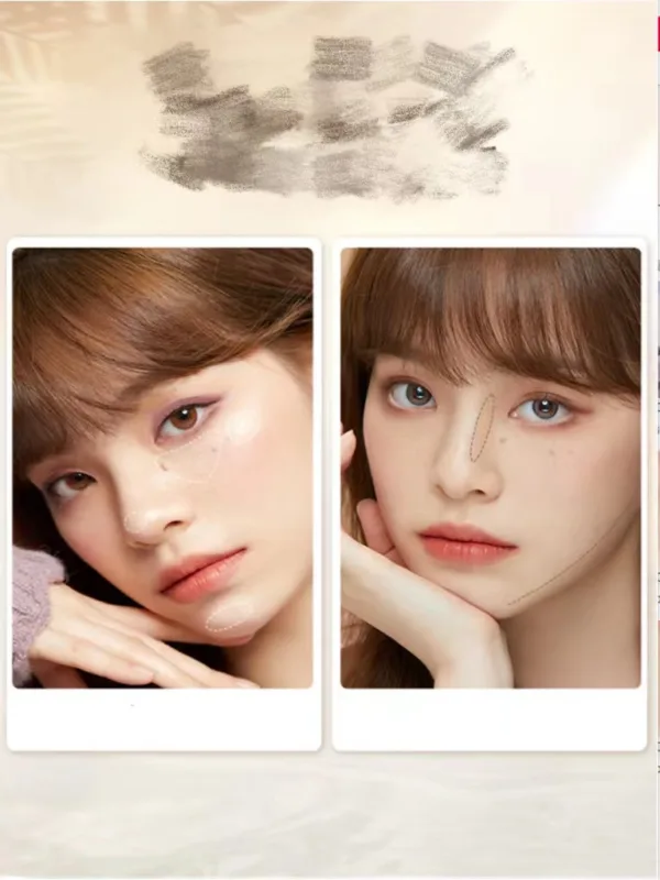 Highlight Contouring All-in-one Plate Matte Brighten Shadow Brighten Schoolgirl - Image 6