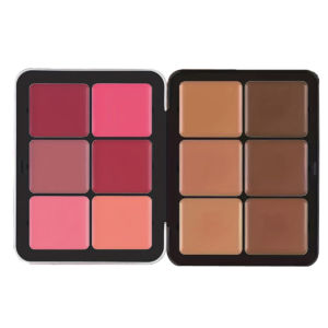 Cross-border TEMU Amazon Hot 12-color Blusher Plate Matte Shimmer High-gloss Multi-color Cream Blush Plate..